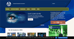 Desktop Screenshot of isaeurope.com